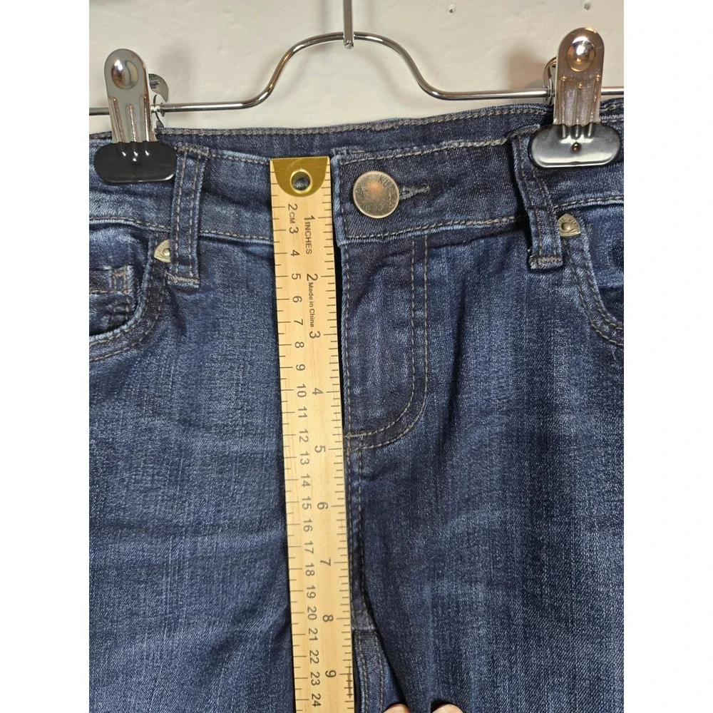 Kut‎ From The Kloth Straight Leg Jeans Medium Wash Blue Women's Size 2